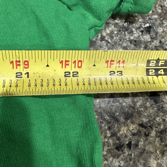 Calvin Klein Tee Shirt Men 2XL Green Logo Graphic Tee T-Shirt Cotton Casual - Picture 5 of 8